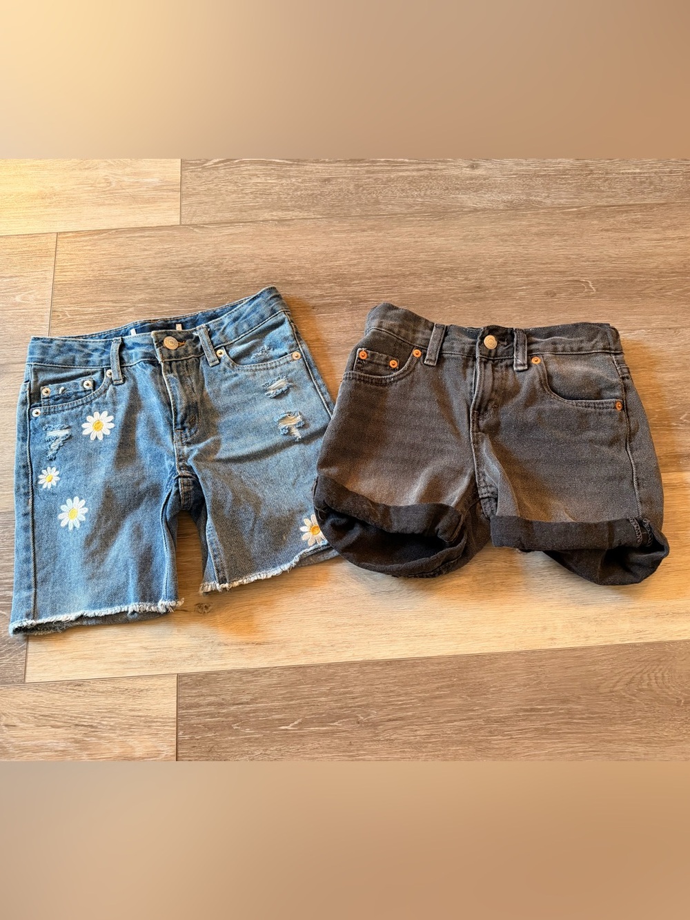 Levi’s Girls Denim Shorts Bundle - Size 8